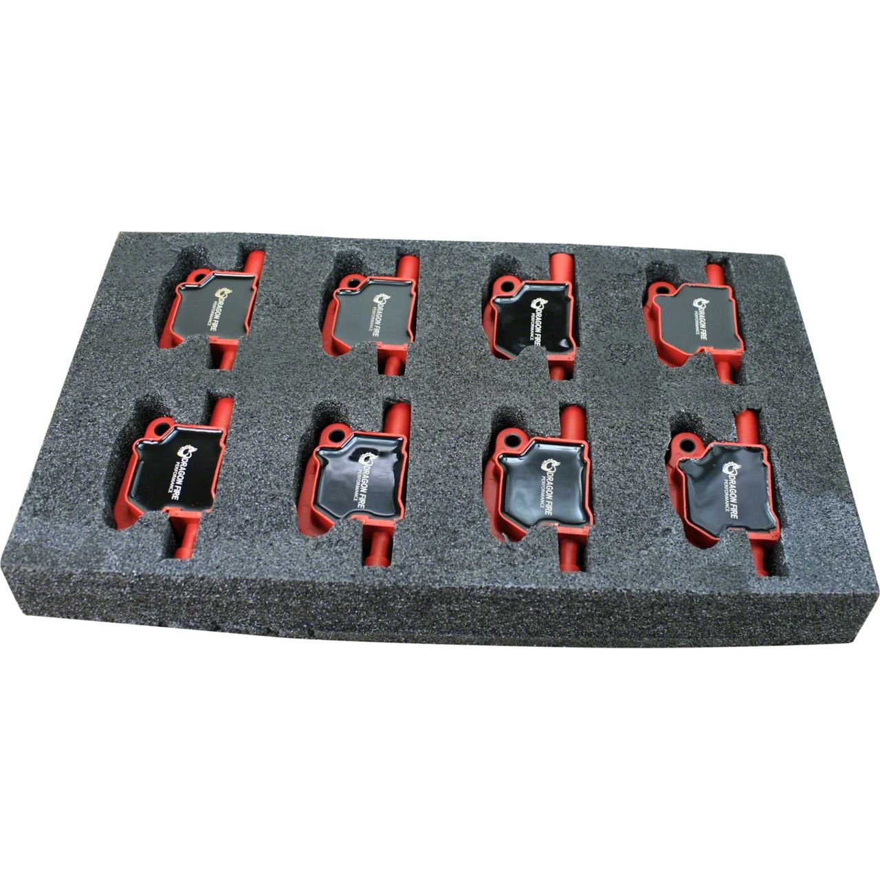 Dragon Fire Performance Camaro Ignition Coil Packs; Red DFC1007R8 (10