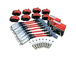Dragon Fire Performance Ignition Tune Up Kit; Red (97-04 Corvette C5)