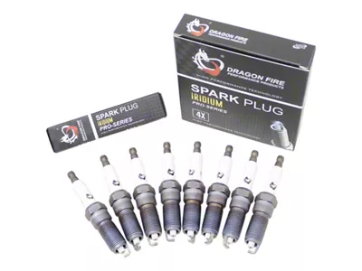 Dragon Fire Performance Iridium Spark Plugs (14-19 Corvette C7)