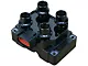 Dragon Fire Performance Ignition Coil Packs; Black (91-93 2.3L Mustang; 96-98 Mustang GT, Cobra)