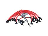 Dragon Fire Performance Ignition Tune Up Kit; Red (85-93 5.0L Mustang w/ Steel Gear)