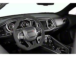 Drake Muscle Cars Steering Wheel; Alcantara (15-23 Challenger w/o Heated Steering Wheel)