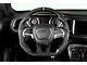 Drake Muscle Cars Steering Wheel; Carbon Fiber with Leather Grips (15-23 Charger w/o Heated Steering Wheel)