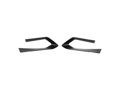 Drake Muscle Cars Lower Grille Insert Kit; Satin Black (20-25 Corvette C8, Excluding Z06)