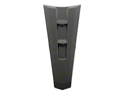 Drake Muscle Cars Split Window Applique; Satin Black (20-25 Corvette C8 Coupe, Excluding Z06)