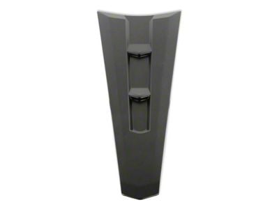 Drake Muscle Cars Split Window Applique; Satin Black (20-25 Corvette C8 Coupe, Excluding Z06)
