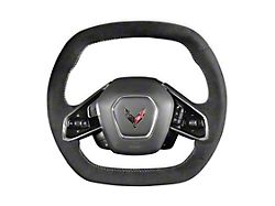 Steering Wheel; Alcantara (20-25 Corvette C8 w/ Heated Steering Wheel)