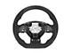 Drake Muscle Cars Steering Wheel; Carbon Fiber with Leather Grips (14-17 Corvette C7)