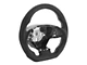 Drake Muscle Cars Steering Wheel; Carbon Fiber with Leather Grips (14-17 Corvette C7)