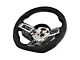 Drake Muscle Cars Steering Wheel; Alcantara (15-17 Mustang w/o Heated Steering Wheel)