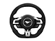 Drake Muscle Cars Steering Wheel; Alcantara (18-23 Mustang w/ Heated Steering Wheel)