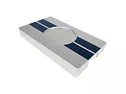 Drake Muscle Cars Fuse Box Cover with Guardsman Blue Stripes (15-23 Mustang)