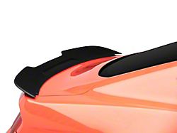 Drake Muscle Cars Rear Spoiler; Satin Black (15-23 Mustang Fastback)