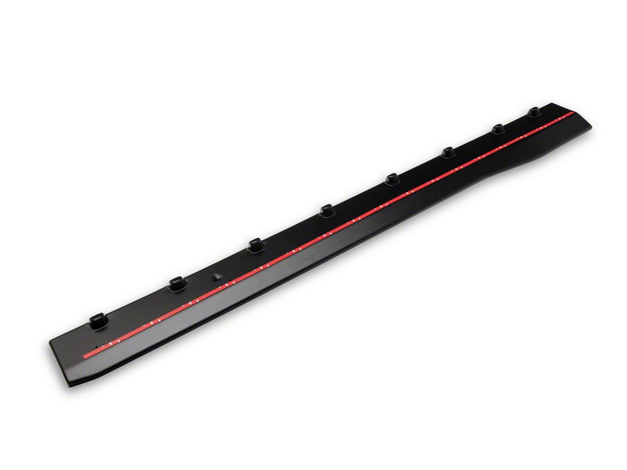Mustang Side Rocker Splitters; Satin Black (15-23 Mustang GT