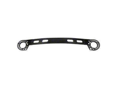 Drake Muscle Cars Tubular Strut Tower Brace; Black (15-23 Mustang GT, EcoBoost, GT350)