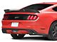 Drake Muscle Cars Wicker Bill Style Rear Spoiler; Satin Black (15-23 Mustang Fastback)