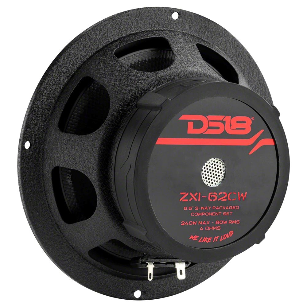 DS18 Camaro ZXI 6.50-Inch 2-Way Component Speaker System with