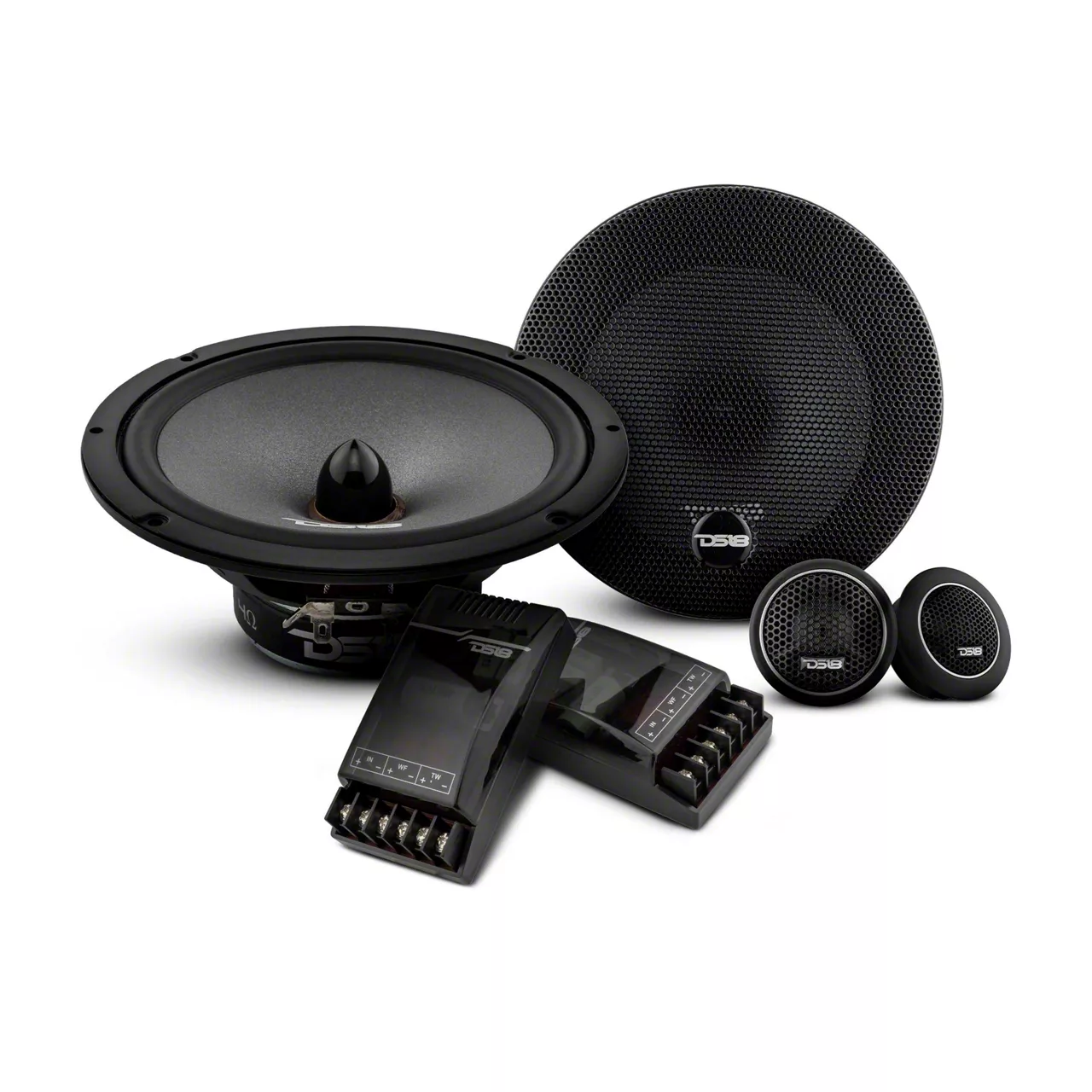 DS18 Mustang ZXI 6.50-Inch 2-Way Component Speaker System
