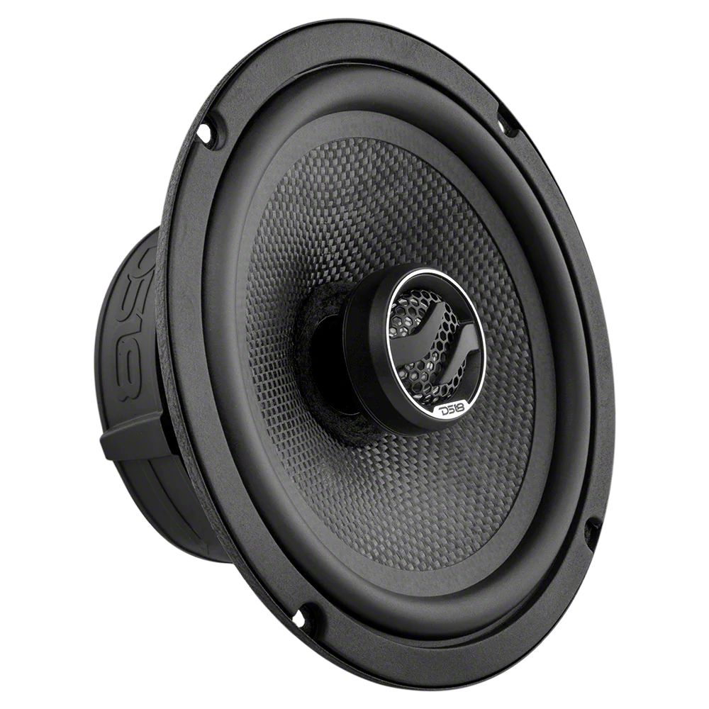 DS18 Mustang ZXI 6.50-Inch 2-Way Coaxial Speakers with Kevlar Cone