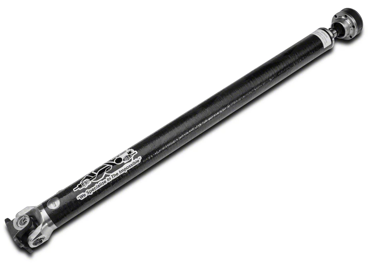 The Driveshaft Shop Mustang 3.25Inch Carbon Fiber One Piece Driveshaft