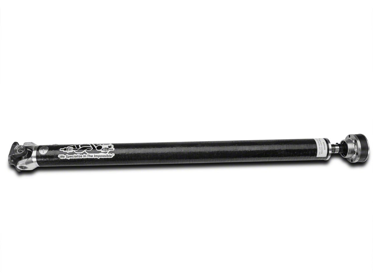The Driveshaft Shop Mustang 3.25Inch Carbon Fiber One Piece Driveshaft