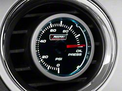 Prosport 52mm Performance Series Oil Pressure Gauge; Electrical; Blue/White (Universal; Some Adaptation May Be Required)