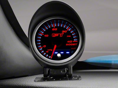 Prosport 60mm JDM Series Boost Gauge; Electrical; 40 PSI; Amber/White (Universal; Some Adaptation May Be Required)