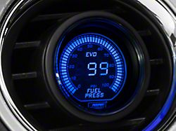 Prosport 52mm EVO Series Digital Fuel Pressure Gauge; Electrical; Blue/Red (Universal; Some Adaptation May Be Required)