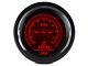 Prosport 52mm Digital Oil Pressure Gauge; Electrical; Blue/Red (Universal; Some Adaptation May Be Required)