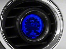 Prosport 52mm Digital Oil Pressure Gauge; Electrical; Blue/Red (Universal; Some Adaptation May Be Required)