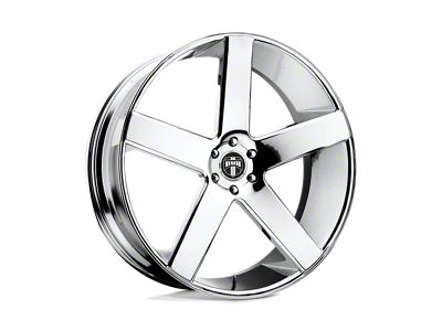 DUB Baller Chrome Wheel; 22x8.5; 38mm Offset (10-14 Mustang GT w/o Performance Pack, V6)