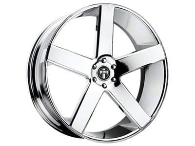 DUB Baller Chrome Wheel; 22x9 (08-23 RWD Challenger, Excluding Widebody)