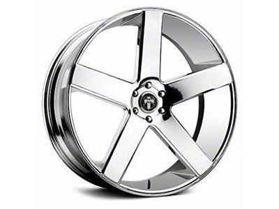 DUB Baller Chrome Wheel; 22x9.5; 13mm Offset (08-23 RWD Challenger, Excluding Widebody)