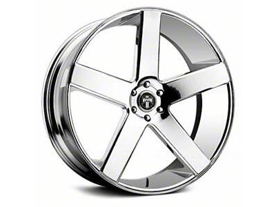 DUB Baller Chrome Wheel; 22x9.5 (08-23 RWD Challenger, Excluding Widebody)