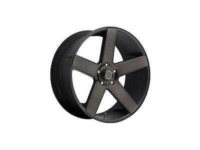 DUB Baller Matte Black Double Dark Tint Wheel; 22x9; 15mm Offset (08-23 RWD Challenger, Excluding Widebody)