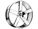 DUB Baller Chrome Wheel; 22x9 (11-23 RWD Charger, Excluding Widebody)