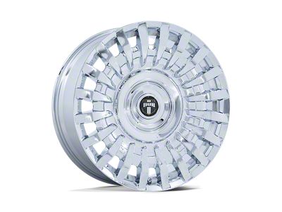 DUB Honcho Chrome Wheel; 22x9; 38mm Offset (21-25 Mustang Mach-E)