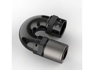 Dyme PSI FATBOY A-TYPE Crimp and Swivel Fitting; 180-Degree