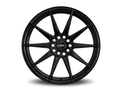 Dynamic Racing Wheels D19 Gloss Black Wheel; 18x8 (05-09 Mustang GT, V6)