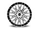 Dynamic Racing Wheels D21 Gloss Black Machined Wheel; 18x8 (05-09 Mustang GT, V6)