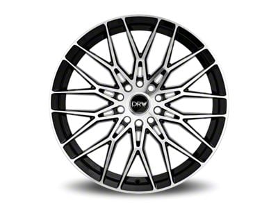 Dynamic Racing Wheels D21 Gloss Black Machined Wheel; 18x8 (05-09 Mustang GT, V6)