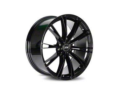 Dynamic Racing Wheels D23 Gloss Black Wheel; 18x8; 38mm Offset (05-09 Mustang GT, V6)