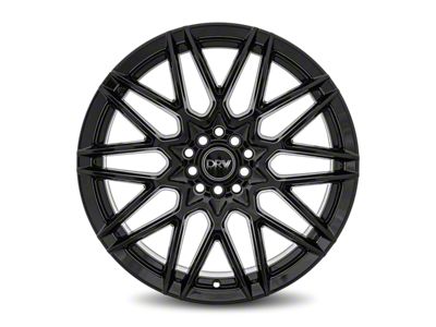 Dynamic Racing Wheels D17 Gloss Black Wheel; 18x8 (10-14 Mustang GT w/o Performance Pack, V6)