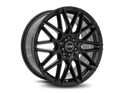 Dynamic Racing Wheels D17 Gloss Black Wheel; 18x8; 40mm Offset (15-23 Mustang EcoBoost w/o Performance Pack, V6)