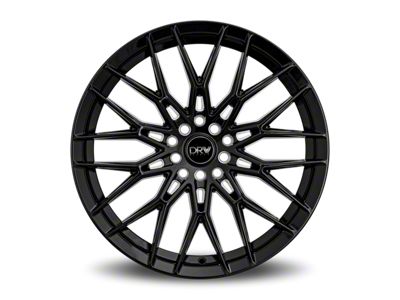 Dynamic Racing Wheels D21 Gloss Black Wheel; 18x8 (2024 Mustang EcoBoost w/o Performance Pack)