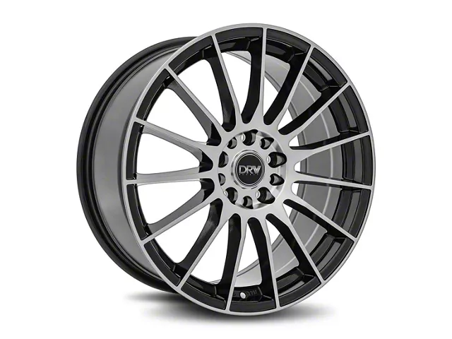 Racing Dynamic Rims Dynamic Racing Wheels Mustang D15 Gloss Black Machined Wheel; 18x8 ...