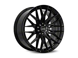 Dynamic Racing Wheels D21 Gloss Black Wheel; 17x7.5; 38mm Offset (94-98 Mustang GT, V6)