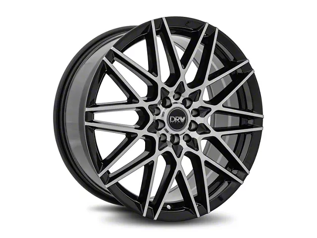 Racing Dynamic Rims Dynamic Racing Wheels Mustang D17 Gloss Black Machined Wheel; 18x8 ...
