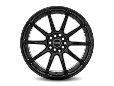 Dynamic Racing Wheels D10 Gloss Black Wheel; 18x8; 40mm Offset (21-25 Mustang Mach-E)
