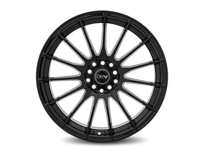 Dynamic Racing Wheels D15 Gloss Black Wheel; 18x8; 40mm Offset (21-25 Mustang Mach-E)